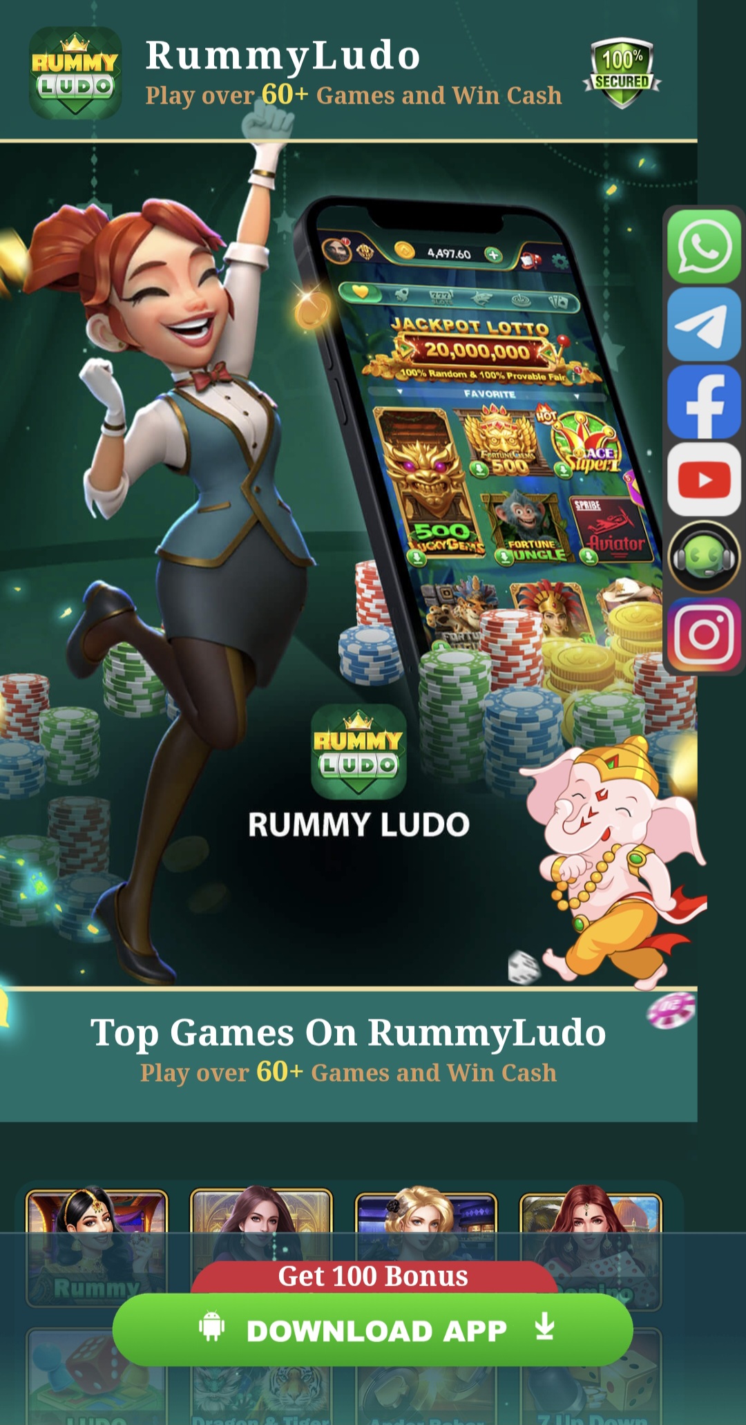 RUMMY LUDO