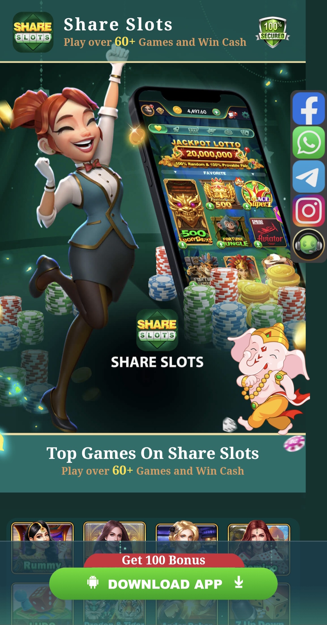SHARE SLOTS 