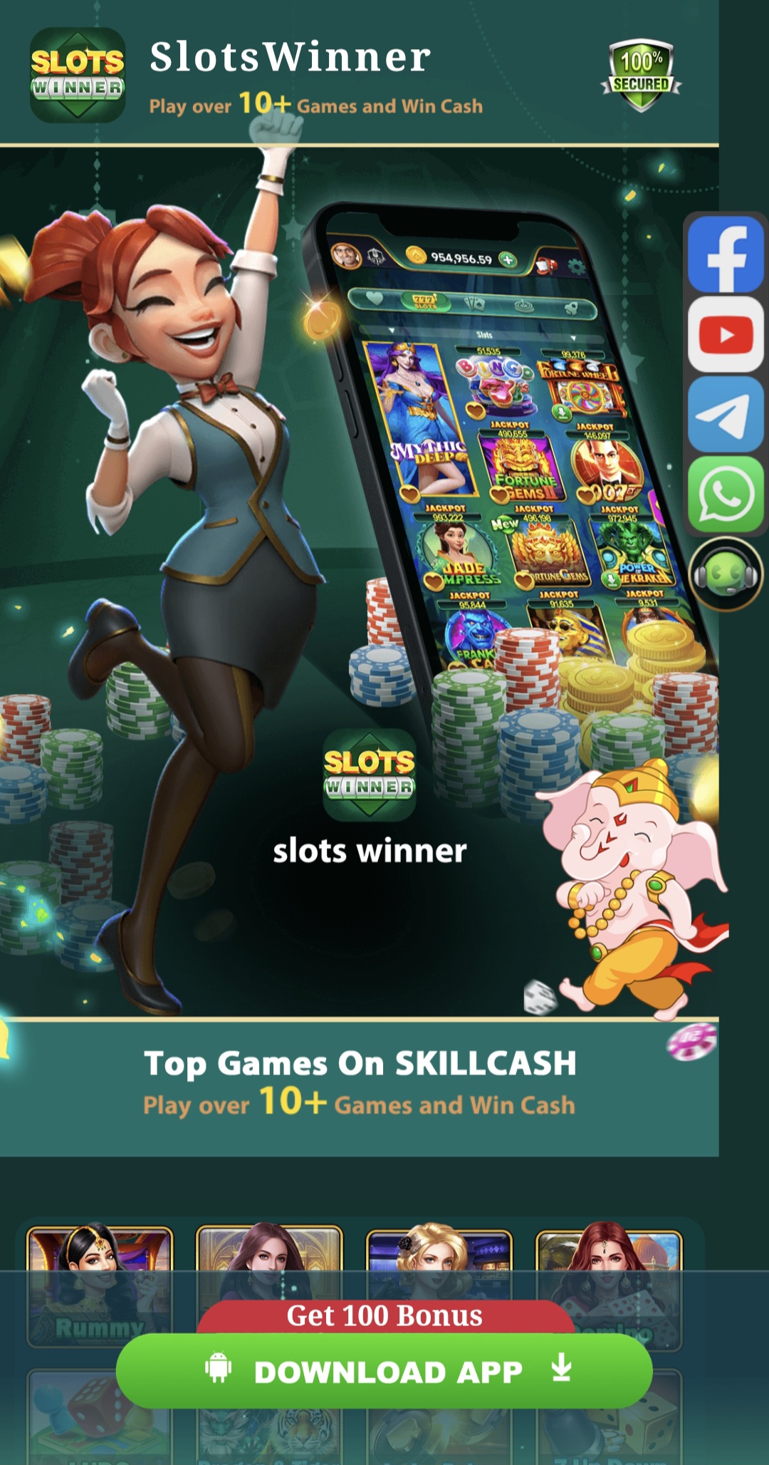 SLOTS WINNER 